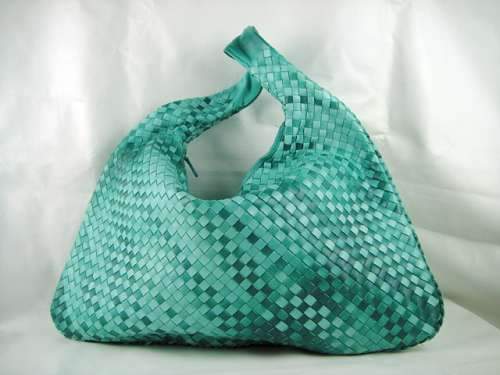 Bottega Veneta Nappa Hobo Lambskin Bag 5091 double green